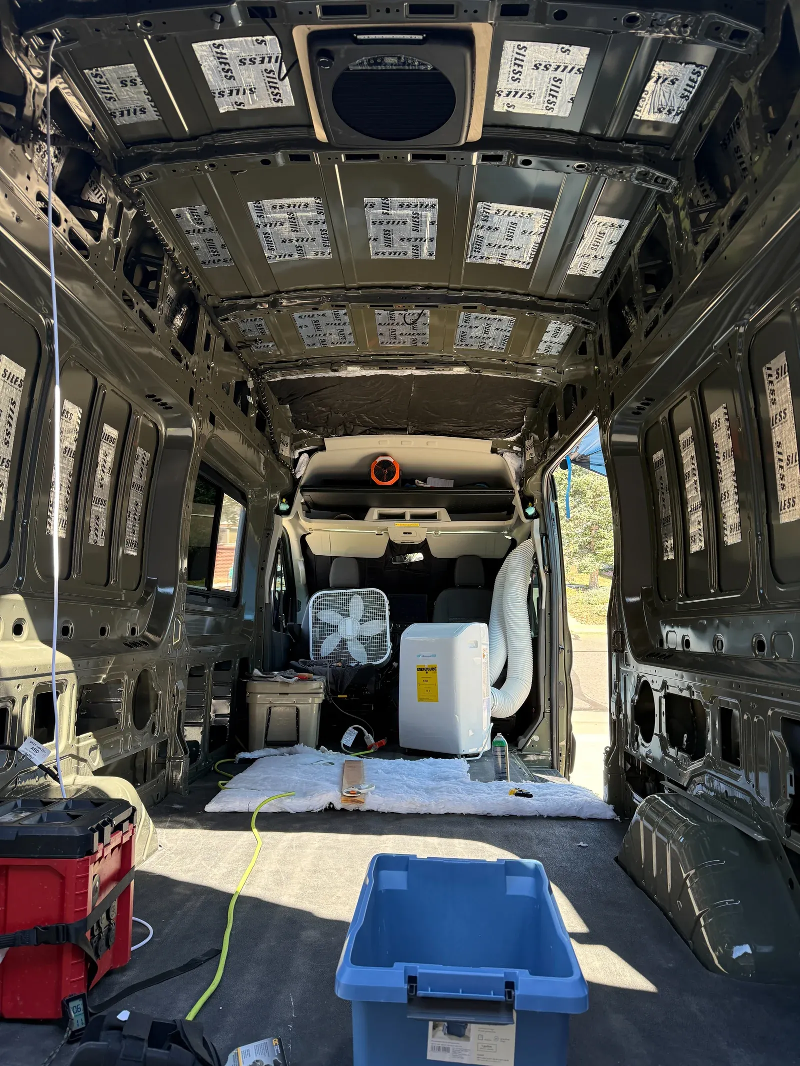 Insulation complete